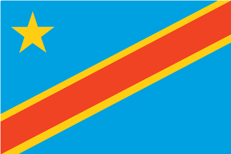 Flag of Democratic Republic of the Congo